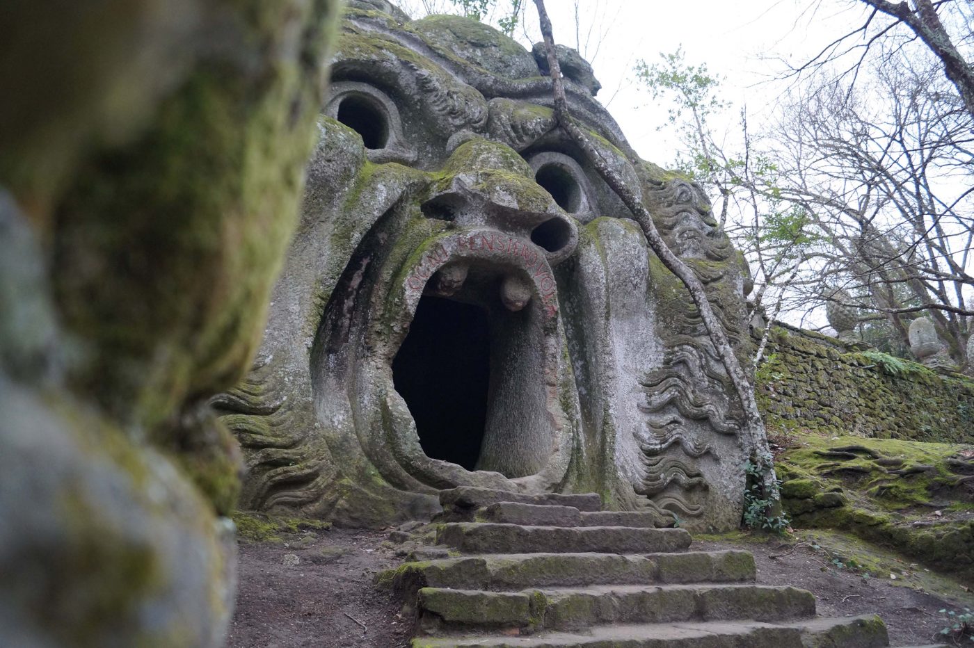 Bomarzo Giardino Sculpture garden Italy