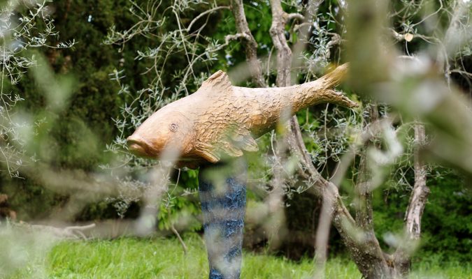 Aldo Mondino im Giardino di Daniel Spoerri 107-2