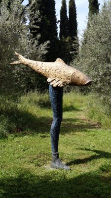 Artista Aldo Mondino Giardino Daniel Spoerri