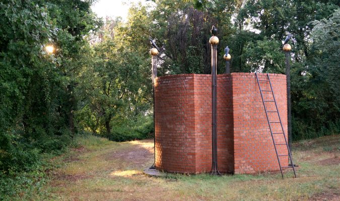 Alfonso Hüppi im Giardino di Daniel Spoerri 33