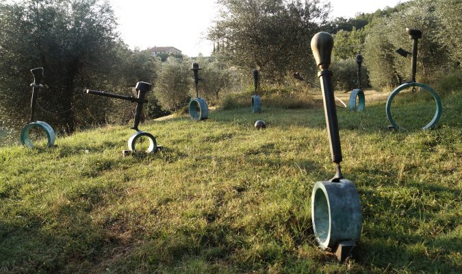 Daniel Spoerri Skulptur Seggiano Italien