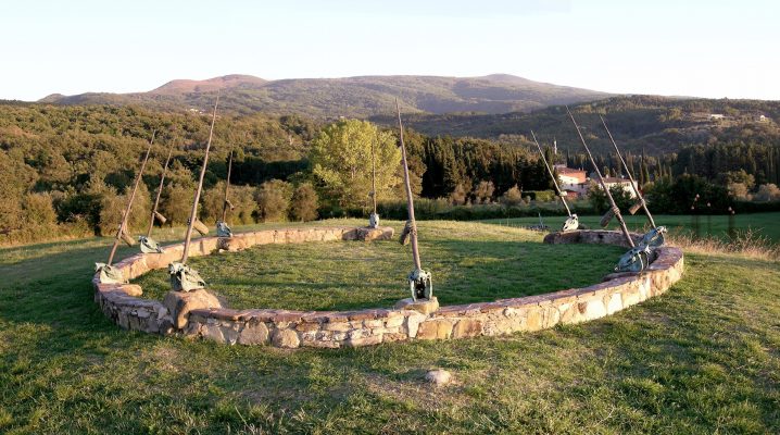 Daniel Spoerri im Skulpturengarten Seggiano, Italien 3-4