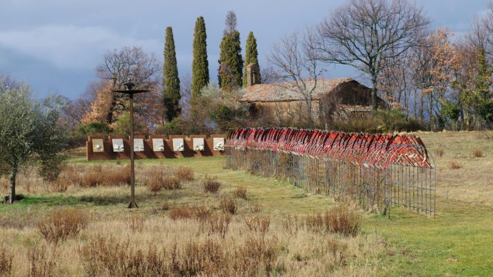 Daniel Spoerri Installation im Skulpturenpark Italien 90-91