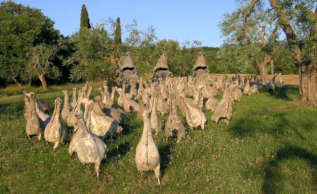 veduta Il Giardino di Daniel Spoerri