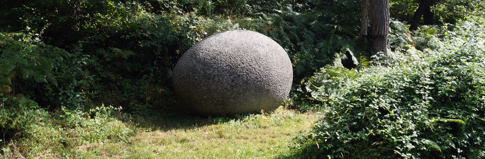 Künstler Herbert Distel im Giardino di Daniel Spoerri