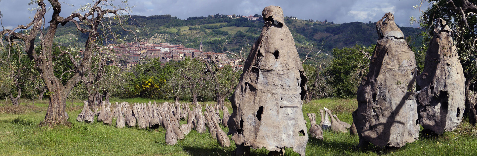 Artist Oliver Estoppey Giardino di Daniel Spoerri