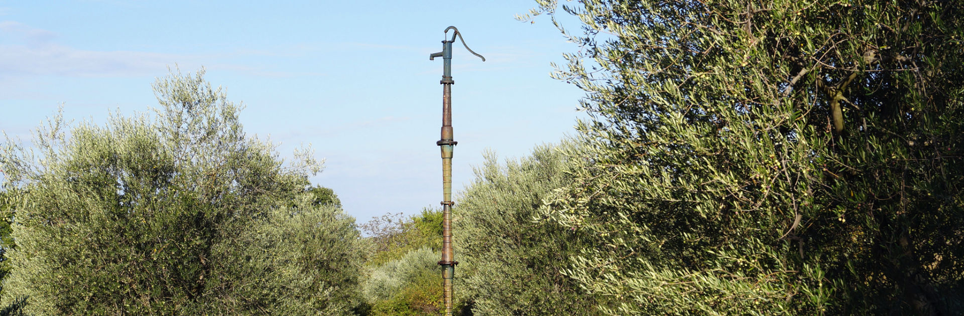 Künstler Pavel Schmidt im Giardino di Daniel Spoerri