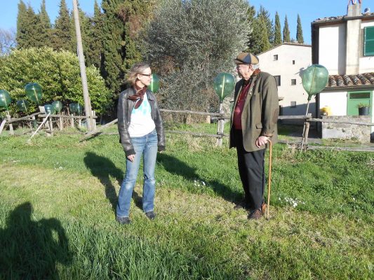 Anlegen des Skulpturengartens Il Giardino di Daniel Spoerri