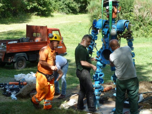 Anlegen des Skulpturengartens Il Giardino di Daniel Spoerri