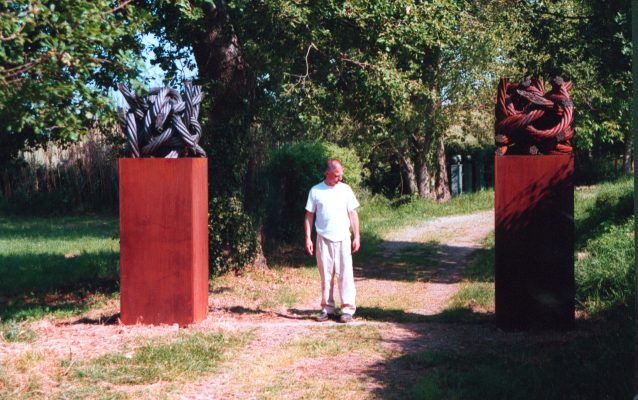 Construction Sculpture Garden Il Giardino di Daniel Spoerri