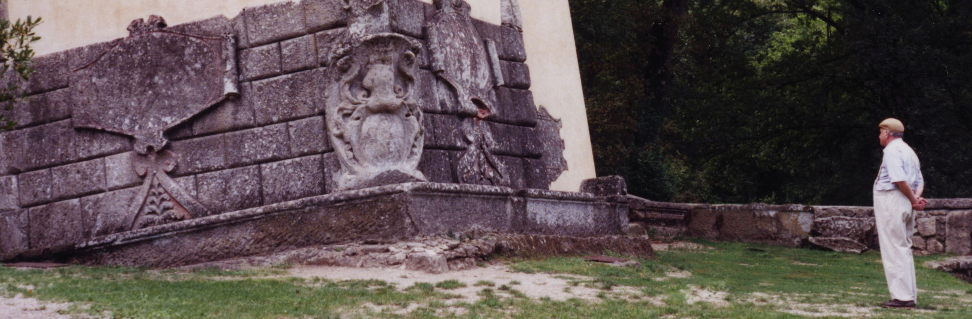 Daniel Spoerri and his garden in Seggiano Italy