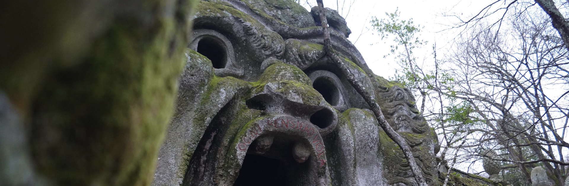 Bomarzo Giardino Sculpture garden Italy