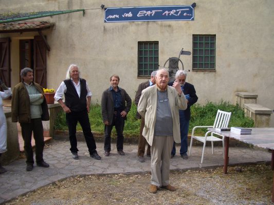 Eröffnungen im Giardino di Daniel Spoerri, Italien