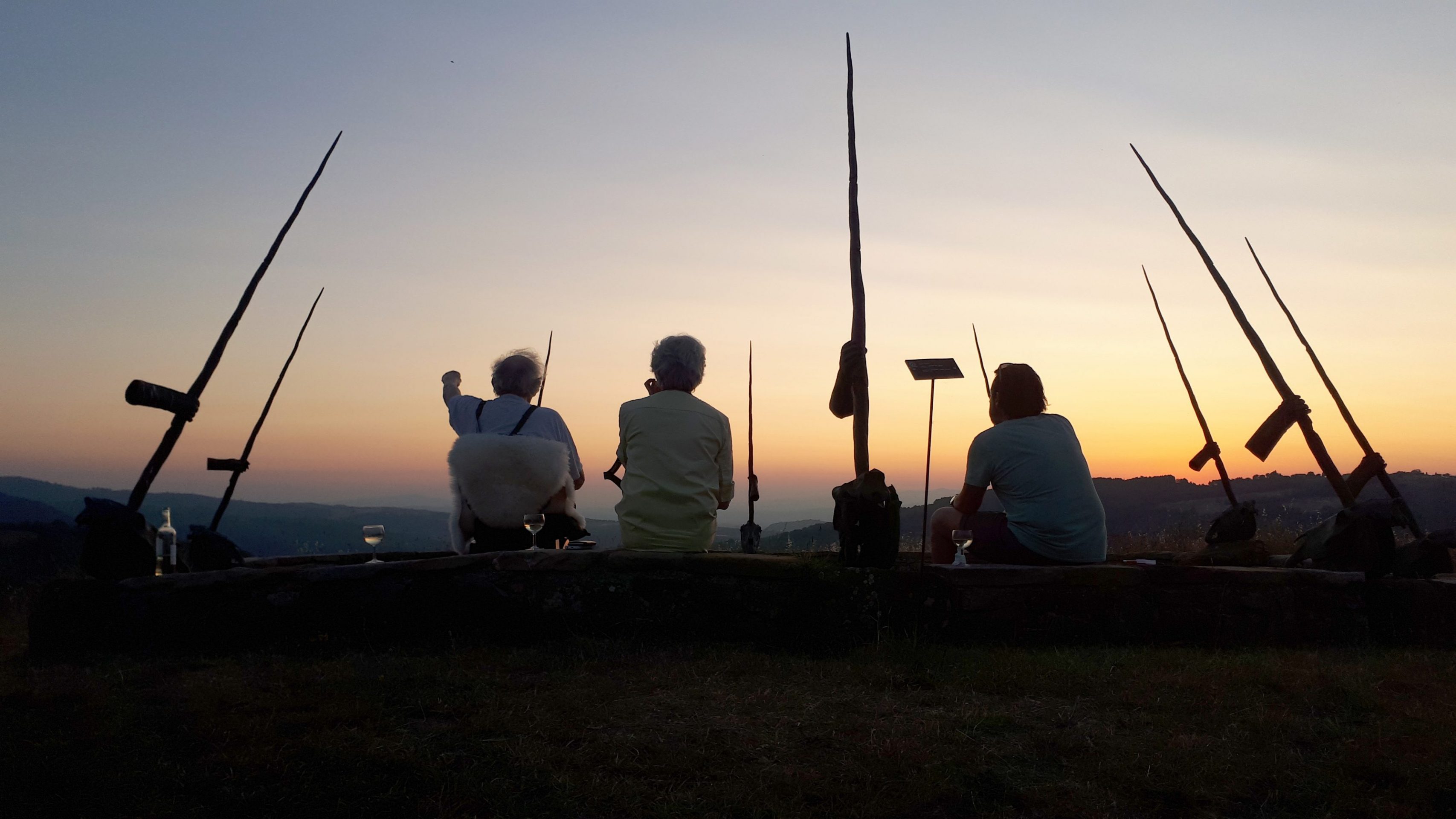 news, tramonto, Giardino di Daniel Spoerri